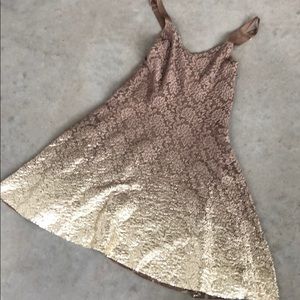 Beautiful gold dress